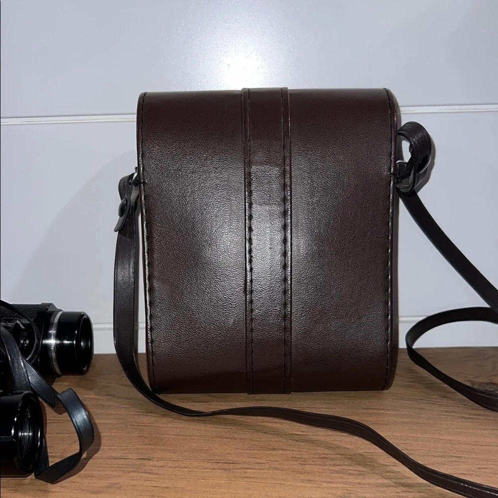 Vintage Bell & Howell 8 X 30 Binoculars with Brown Leather Case - Picture 11 of 16